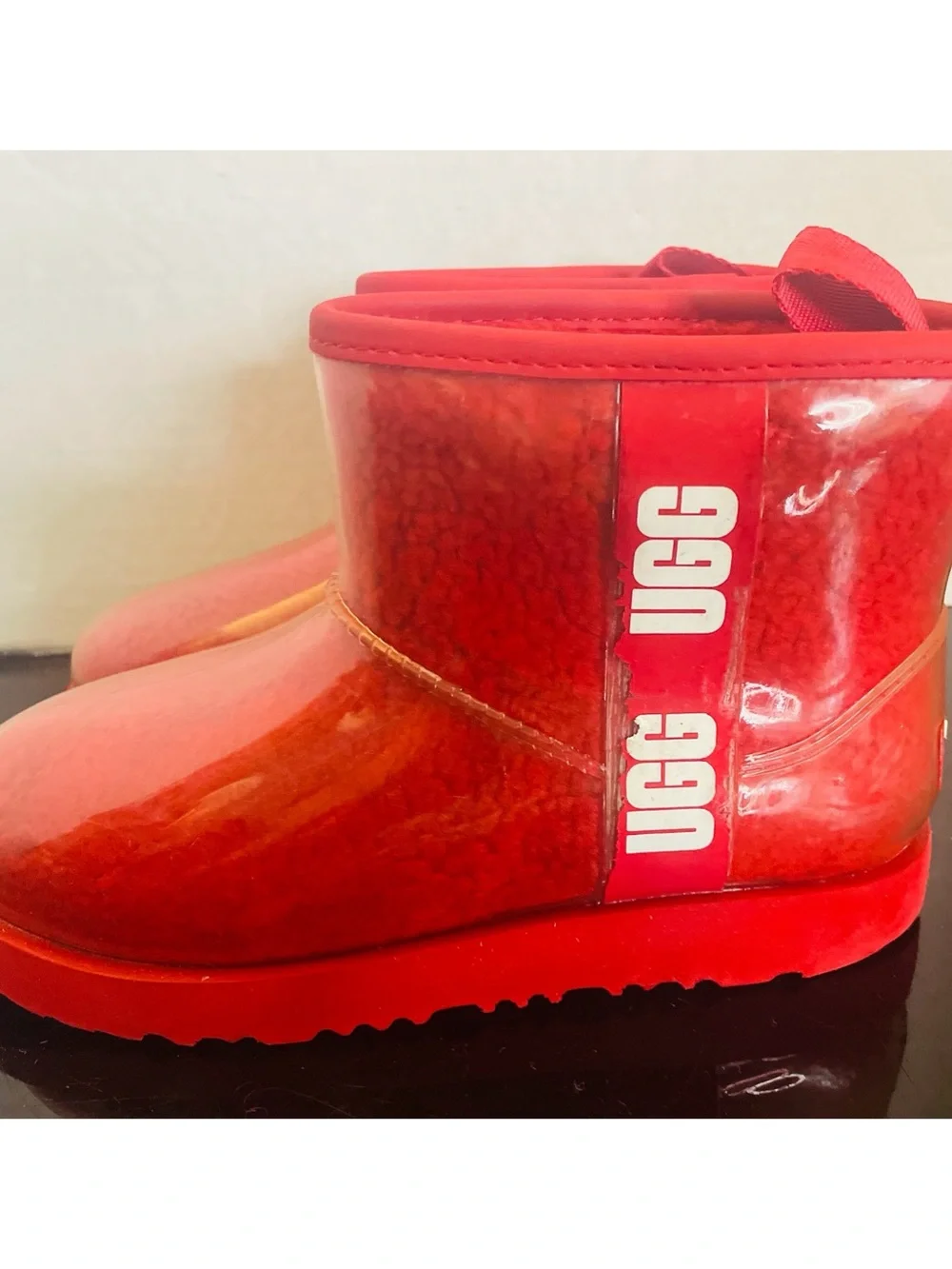 UGG stripe detailing exterior